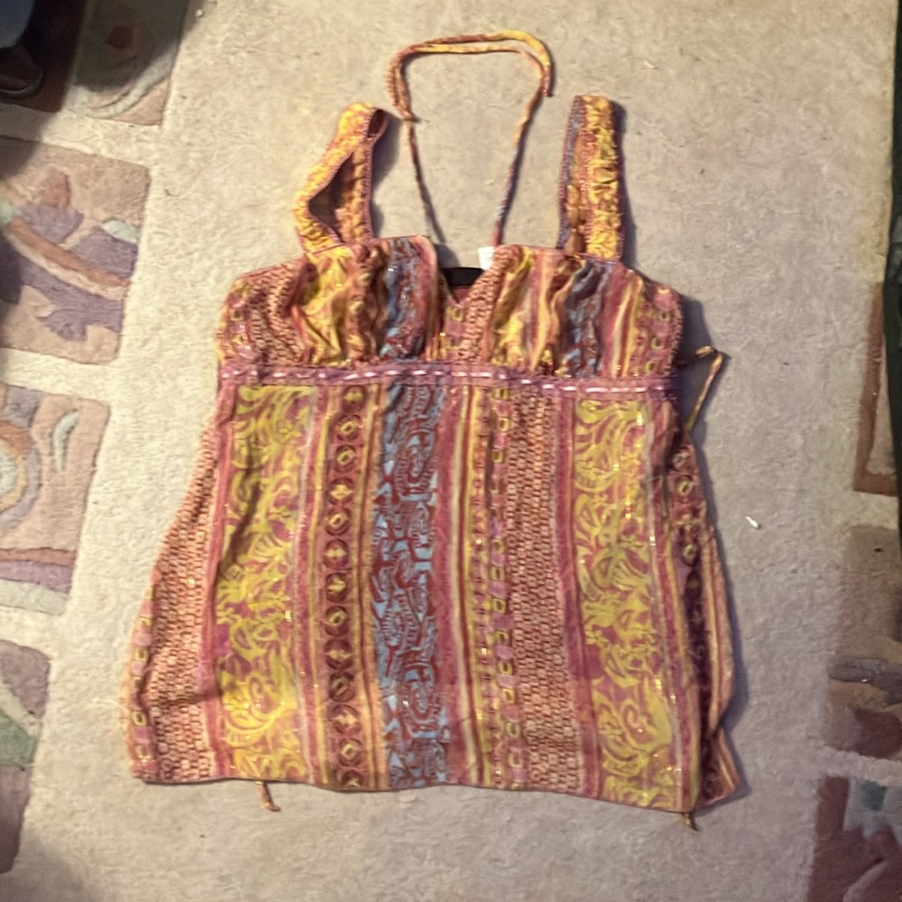 Colorful blouse for juniors XL/15-17